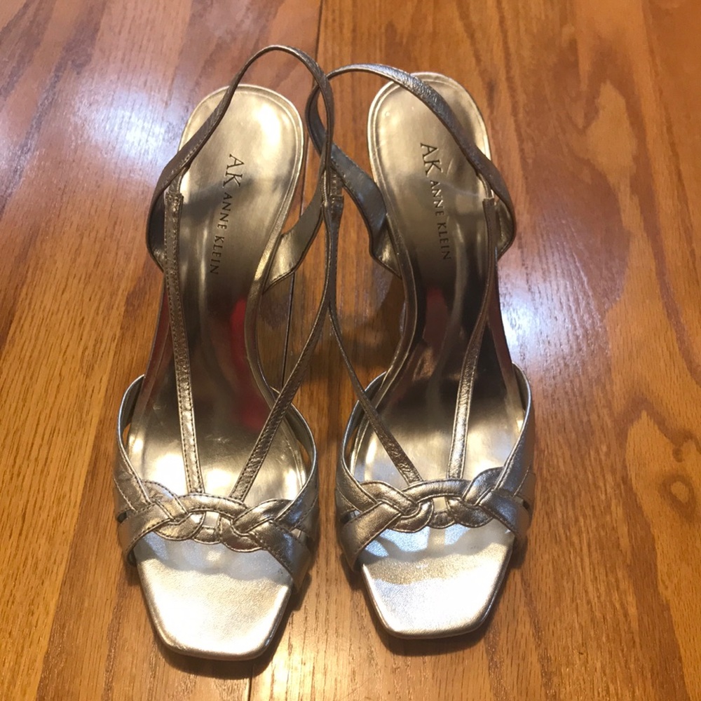 Anne Klein open toed heels